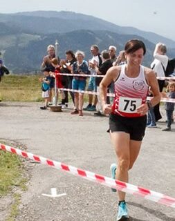 Platz zwei beim Belchen Berglauf in Schönau und Schwarzwald-Berglaufpokalsiegerin 2023